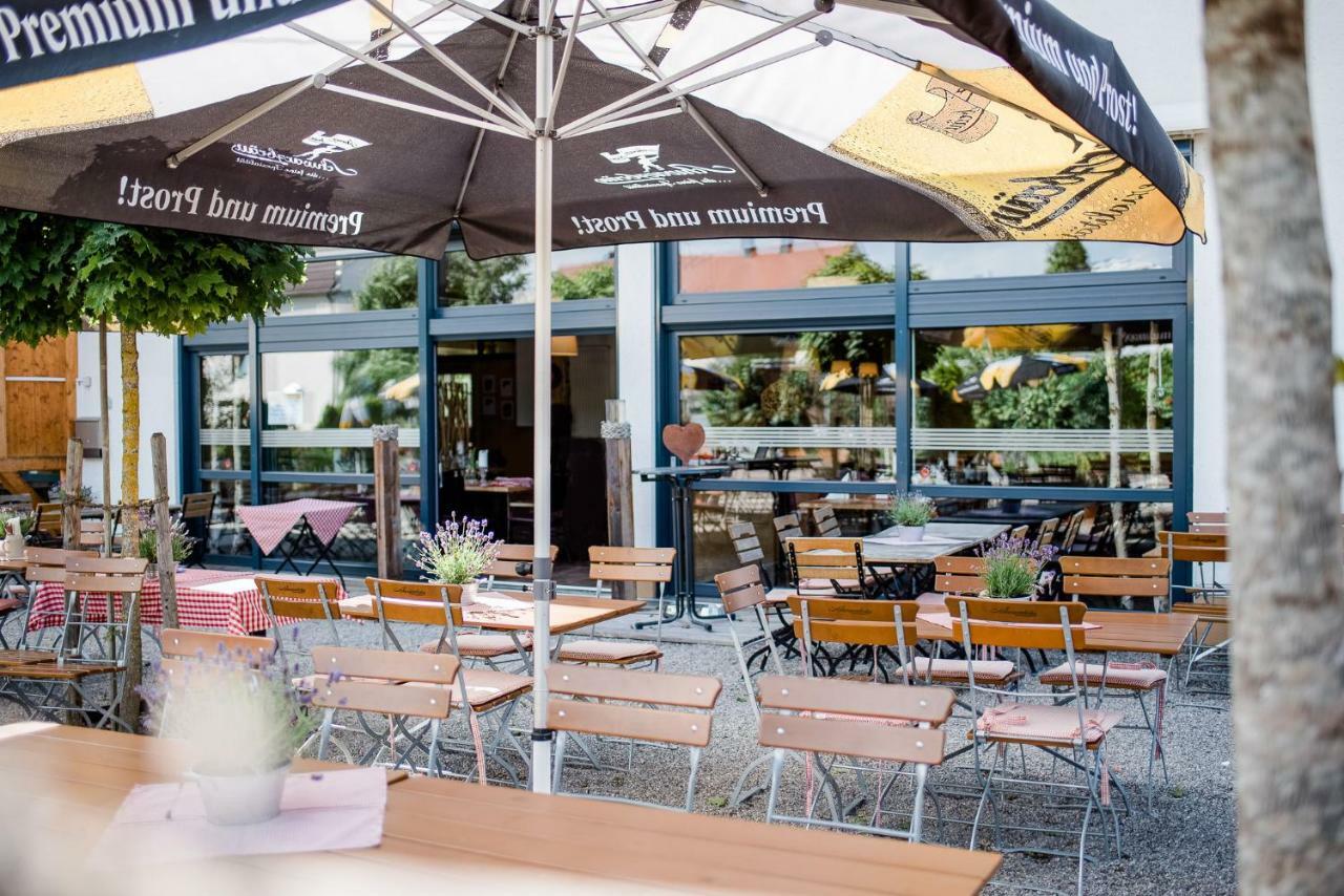 Hotel Kitz Ehemals Schlemmerhuette Langweid المظهر الخارجي الصورة
